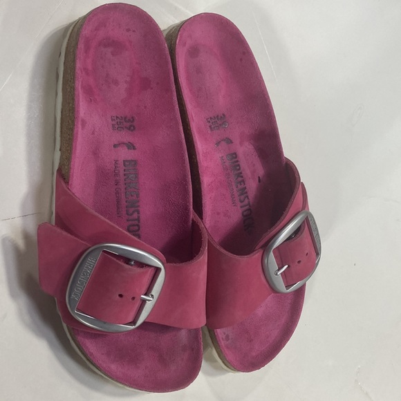 Birkenstock Pink Women Sandals Size 39 - Picture 3 of 5